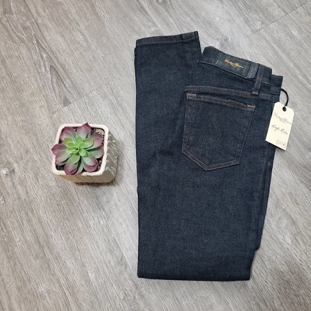 Joe's Jeans Vintage Reserve Oaklyn High Rise Straight Ankle Jeans NWT NEW Sz 24